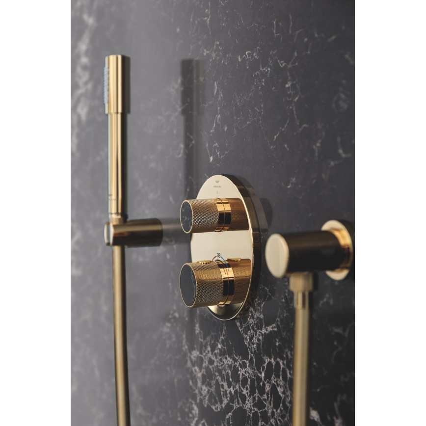 GROHE 28388GL0 - Ελαστικός σωλήνας ντους SILVERFLEX 1750 mm σατινέ χρυσός