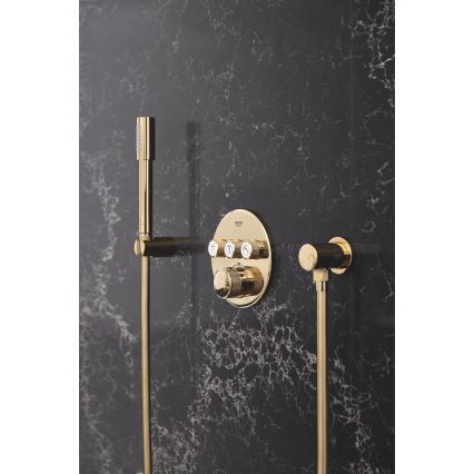 GROHE 28388GL0 - Ελαστικός σωλήνας ντους SILVERFLEX 1750 mm σατινέ χρυσός