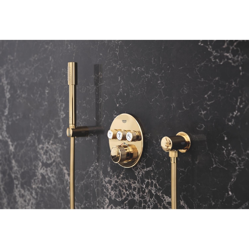 GROHE 28388GL0 - Ελαστικός σωλήνας ντους SILVERFLEX 1750 mm σατινέ χρυσός