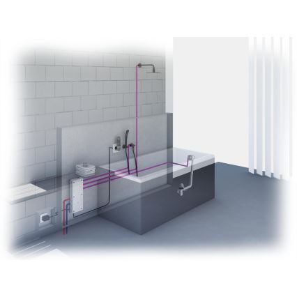 GROHE 28990000 -Σετ πλήρωσης, αποχέτευσης και υπερχείλισης για μπανιέρα TALENTOFILL, χρωμέ