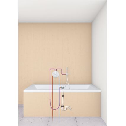 GROHE 28990000 -Σετ πλήρωσης, αποχέτευσης και υπερχείλισης για μπανιέρα TALENTOFILL, χρωμέ