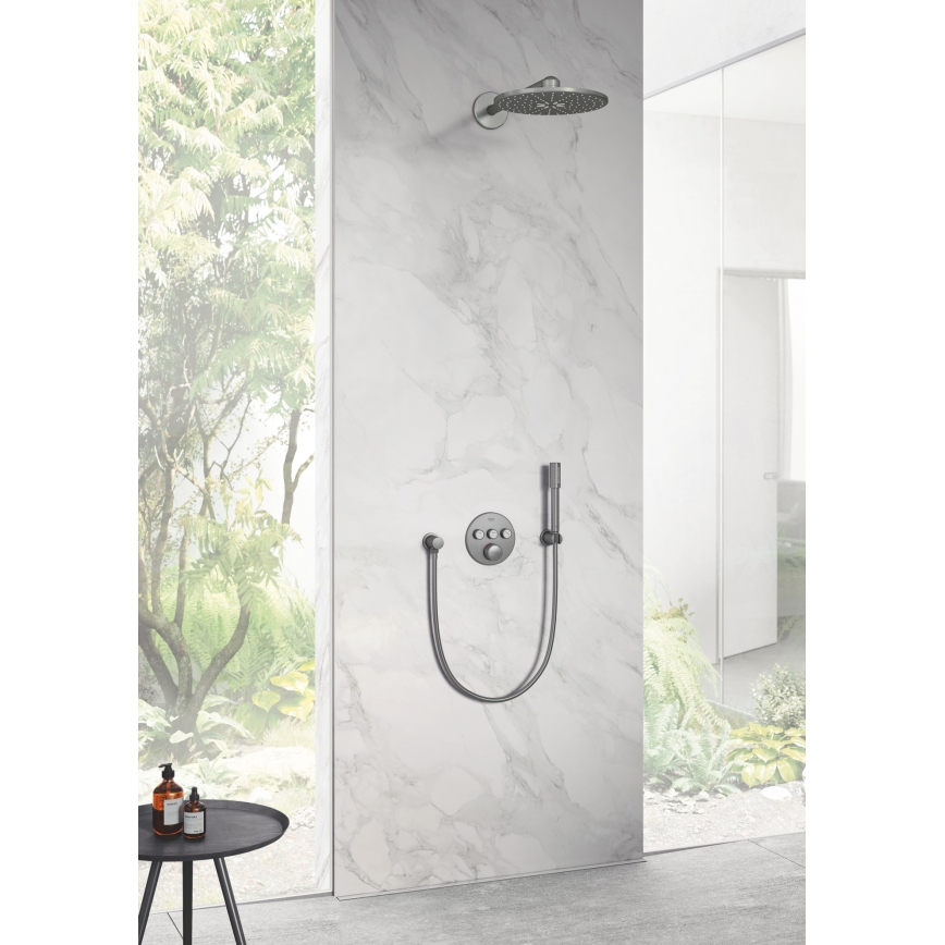 GROHE 29121AL0 - Θερμοστατική μπαταρία ντους για εντοιχισμένη εγκατάσταση GROHTHERM SMARTCONTROL γραφίτης