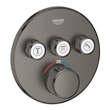 GROHE 29121AL0 - Θερμοστατική μπαταρία GROHTHERM SMARTCONTROL χρώμα γραφίτη