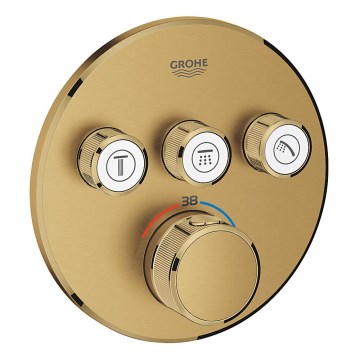 GROHE 29121GN0 - Θερμοστατική μπαταρία ντους για εντοιχισμένη εγκατάσταση GROHTHERM SMARTCONTROL χρυσή