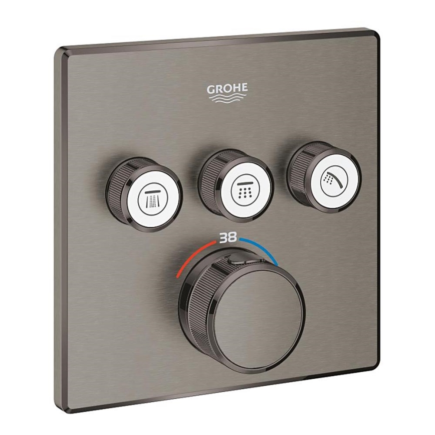 GROHE 29126AL0 - Θερμοστάτης GROHTHERM SMARTCONTROL 158 × 158 mm γραφίτης