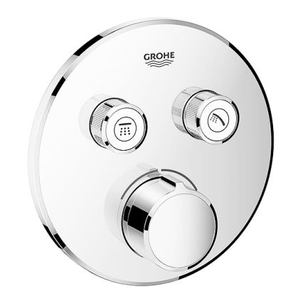 GROHE 29145000 - Κάλυμμα για εντοιχιζόμενη μπαταρία SMARTCONTROL, γυαλιστερό χρώμιο