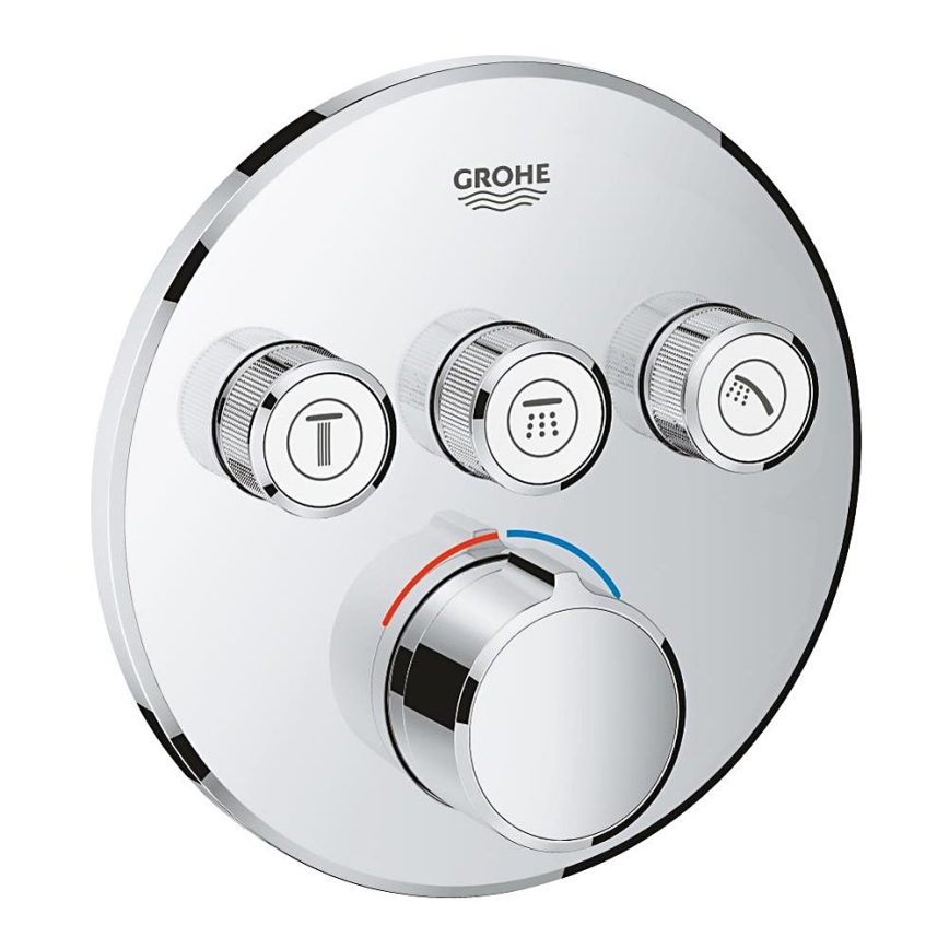 GROHE 29146000 - Μπαταρία SMARTCONTROL σε γυαλιστερό χρώμιο