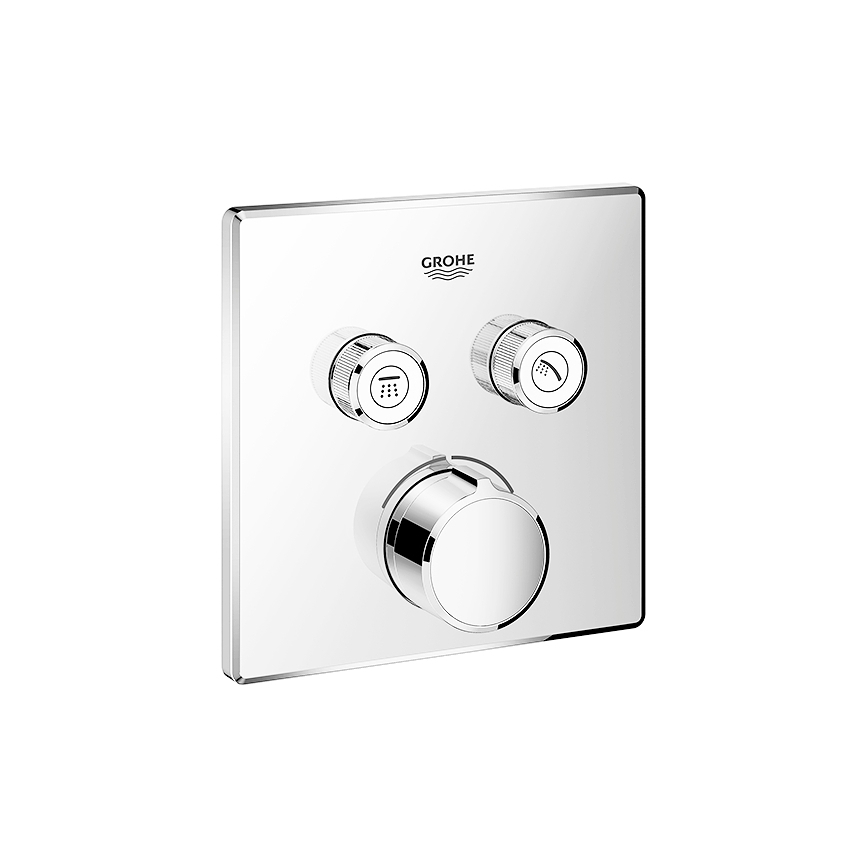 GROHE 29148000 - Κάλυμμα εντοιχισμένης μπαταρίας SMARTCONTROL, γυαλιστερό χρώμιο