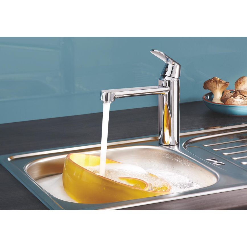 GROHE 30193000 - Μπαταρία νεροχύτη EUROSMART COSMOPOLITAN γυαλιστερό χρώμιο