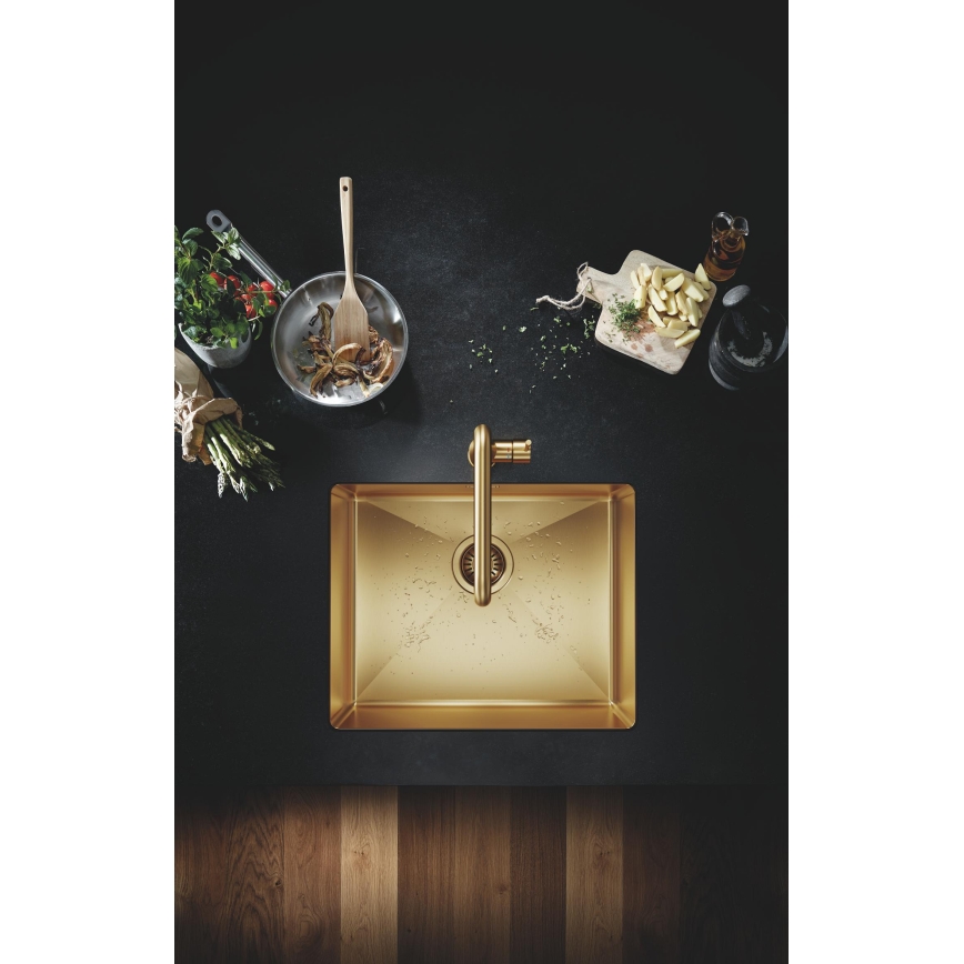 GROHE 30269GN0 - Μπαταρία νεροχύτη ESSENCE, χρυσή