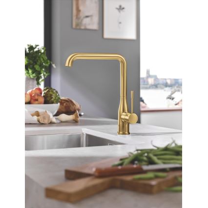 GROHE 30269GN0 - Μπαταρία νεροχύτη ESSENCE, χρυσή