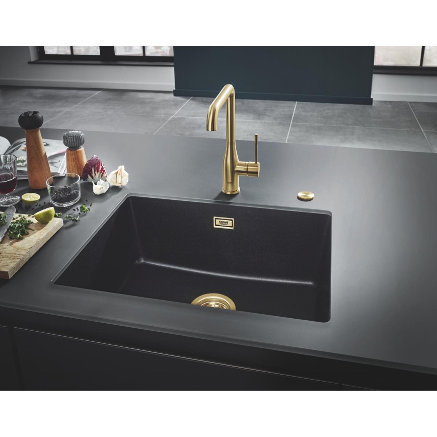 GROHE 30269GN0 - Μπαταρία νεροχύτη ESSENCE, χρυσή