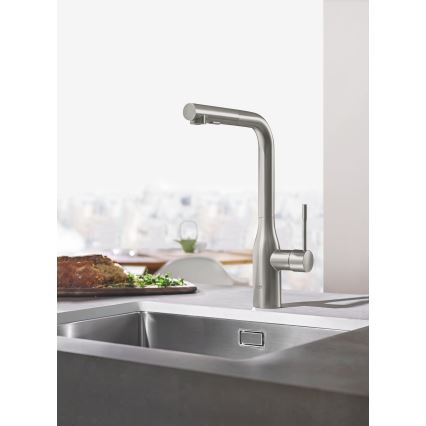 GROHE 30270DC0 - Μπαταρία κουζίνας ESSENCE ανοξείδωτη