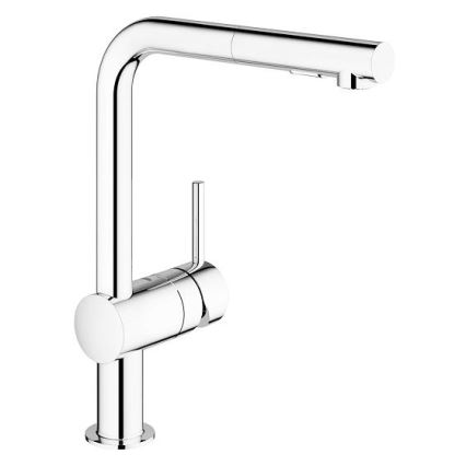 GROHE 30274000 - Μίκτης νεροχύτη με εκροή σε σχήμα L, γυαλιστερό χρώμιο