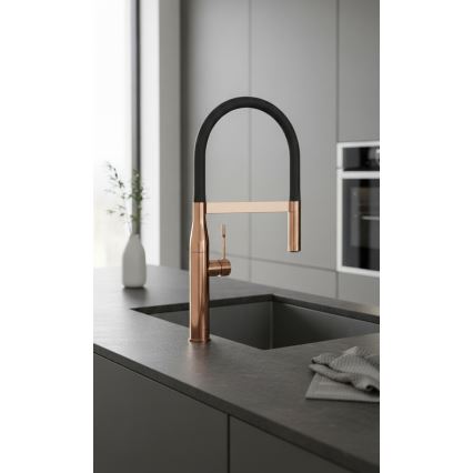 GROHE 30294DA0 - Μπαταρία κουζίνας ESSENCE σε μπρονζέ απόχρωση