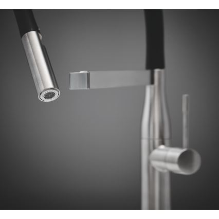 GROHE 30294DC0 - Μπαταρία νεροχύτη ESSENCE ανοξείδωτη