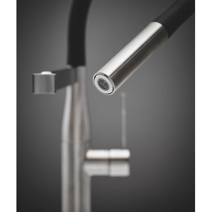 GROHE 30294DC0 - Μπαταρία νεροχύτη ESSENCE ανοξείδωτη