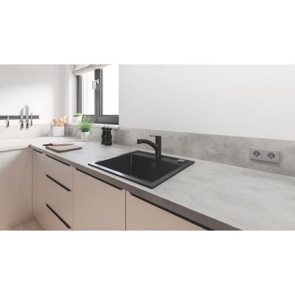 GROHE 303072431 - Μπαταρία κουζίνας START 185 × 227 mm μαύρη