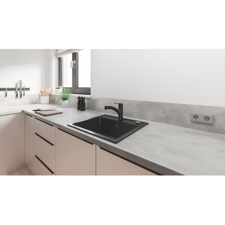 GROHE 303072431 - Μπαταρία κουζίνας START 185 × 227 mm μαύρη