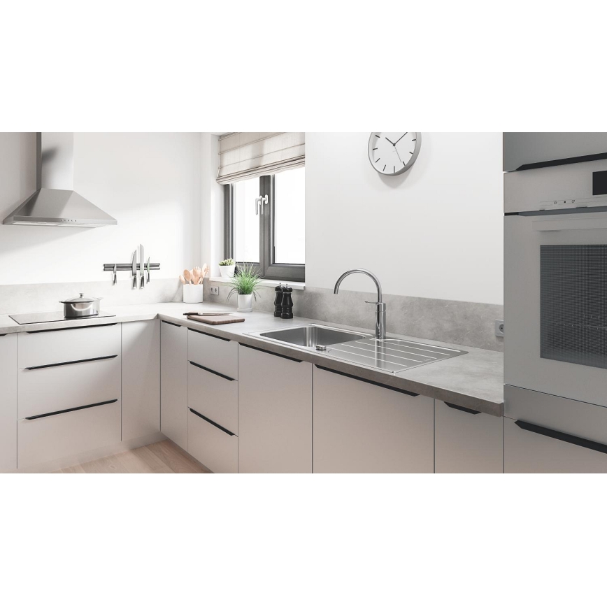 GROHE 30469000 - Μπαταρία νεροχύτη START με ψηλό ρουξούνι, γυαλιστερό χρώμιο