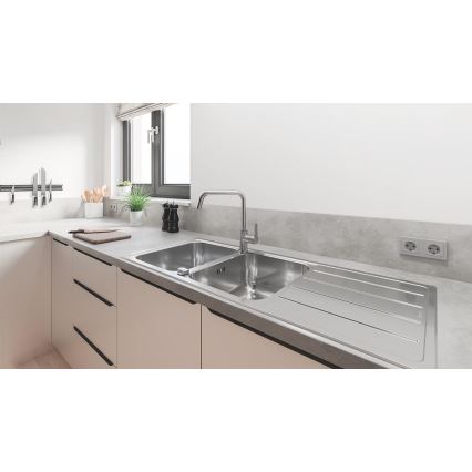 GROHE 30470DC0 - Μπαταρία νεροχύτη START 310 mm, ανοξείδωτο ατσάλι