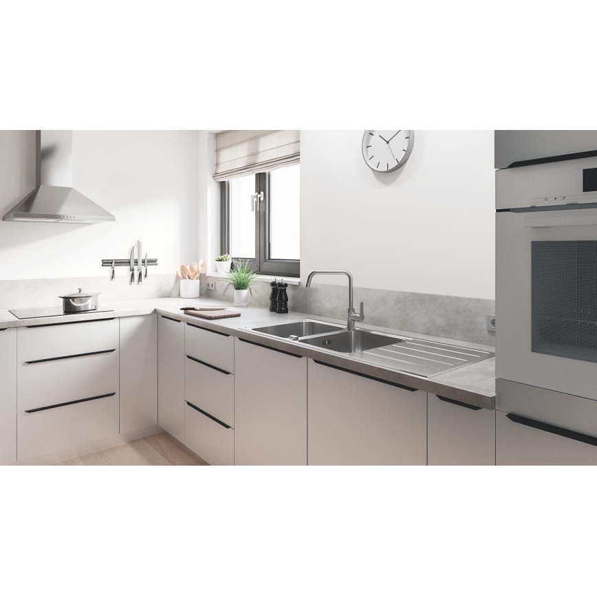 GROHE 30470DC0 - Μπαταρία νεροχύτη START 310 mm, ανοξείδωτο ατσάλι