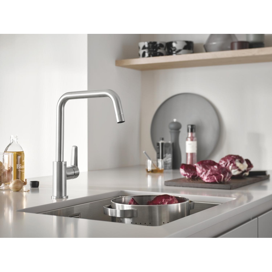 GROHE 30470DC0 - Μπαταρία νεροχύτη START 310 mm, ανοξείδωτο ατσάλι