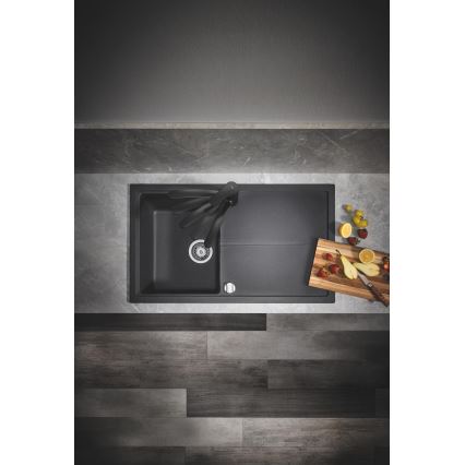 GROHE 305302432 - Μπαταρία νεροχύτη START 184 mm μαύρη