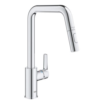 GROHE 30631000 - Μπαταρία νεροχύτη QUICKFIX START 362 mm γυαλιστερό χρώμιο