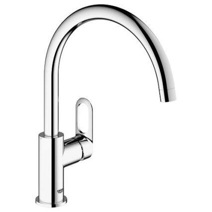 GROHE 31368000 - Μπαταρία νεροχύτη BAULOOP 332 mm, γυαλιστερό χρώμιο