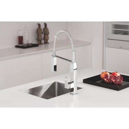 GROHE 31395000 - Μπαταρία νεροχύτη EUROCUBE 547 mm γυαλιστερό χρώμιο