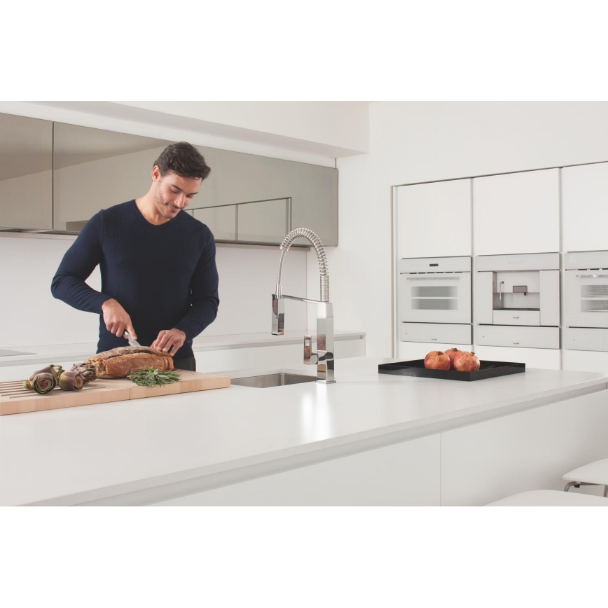 GROHE 31395000 - Μπαταρία νεροχύτη EUROCUBE 547 mm γυαλιστερό χρώμιο