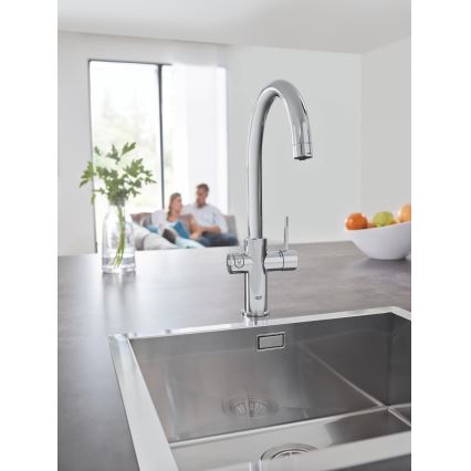 GROHE 31455001 - Μπαταρία κουζίνας BLUE HOME, γυαλιστερό χρώμιο