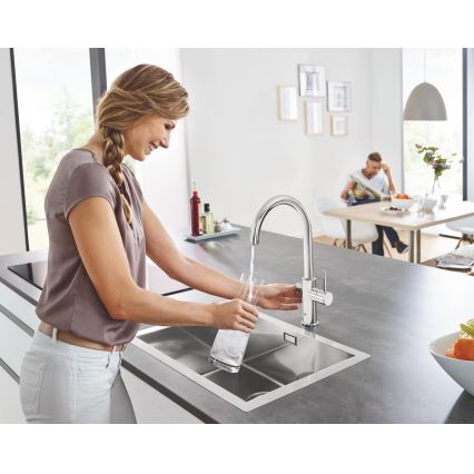 GROHE 31455001 - Μπαταρία κουζίνας BLUE HOME, γυαλιστερό χρώμιο