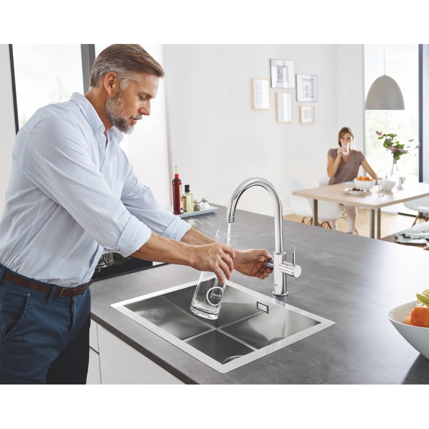 GROHE 31455001 - Μπαταρία κουζίνας BLUE HOME, γυαλιστερό χρώμιο