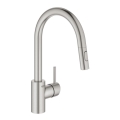 GROHE 31483DC2 - Μπαταρία νεροχύτη CONCETTO, ανοξείδωτη