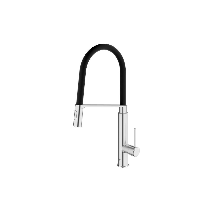 GROHE 31491DC0 - Μπαταρία κουζίνας CONCETTO DN 15 από ανοξείδωτο ατσάλι