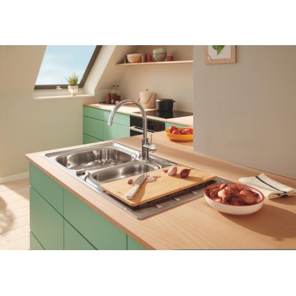 GROHE 31553001 - Μπαταρία νεροχύτη START CLASSIC γυαλιστερό χρώμιο