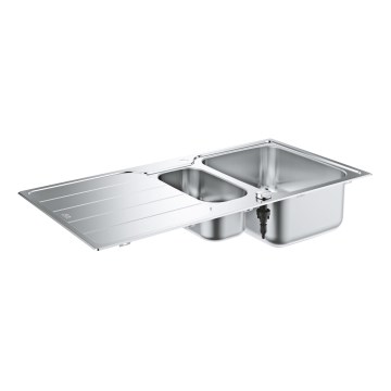 GROHE 31572SD1 - Νεροχύτης K500 1000 × 500 mm από ανοξείδωτο ατσάλι
