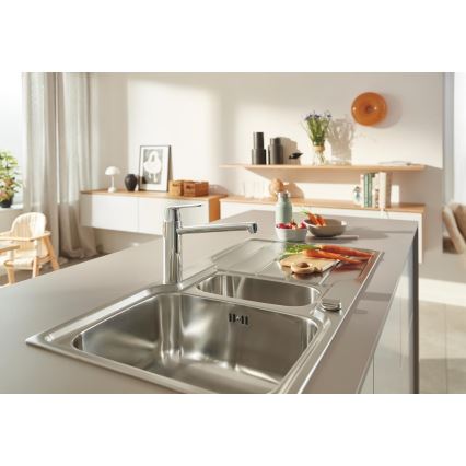 GROHE 31572SD1 - Νεροχύτης K500 1000 × 500 mm από ανοξείδωτο ατσάλι