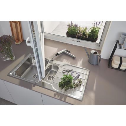 GROHE 31572SD1 - Νεροχύτης K500 1000 × 500 mm από ανοξείδωτο ατσάλι