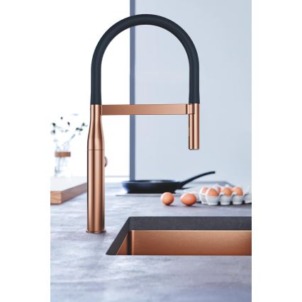 GROHE 31574DL1 - Νεροχύτης κουζίνας K700U 550 x 450 mm σε χάλκινη απόχρωση