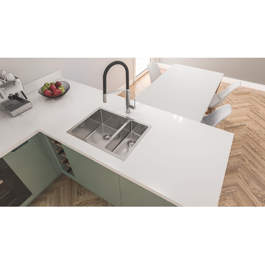 GROHE 31575SD1 - Νεροχύτης κουζίνας K700U 760 × 450 mm, από ανοξείδωτο ατσάλι