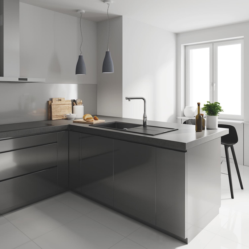 GROHE 31615000 - Μπαταρία νεροχύτη ESSENCE SMARTCONTROL 366 mm γυαλιστερό χρώμιο