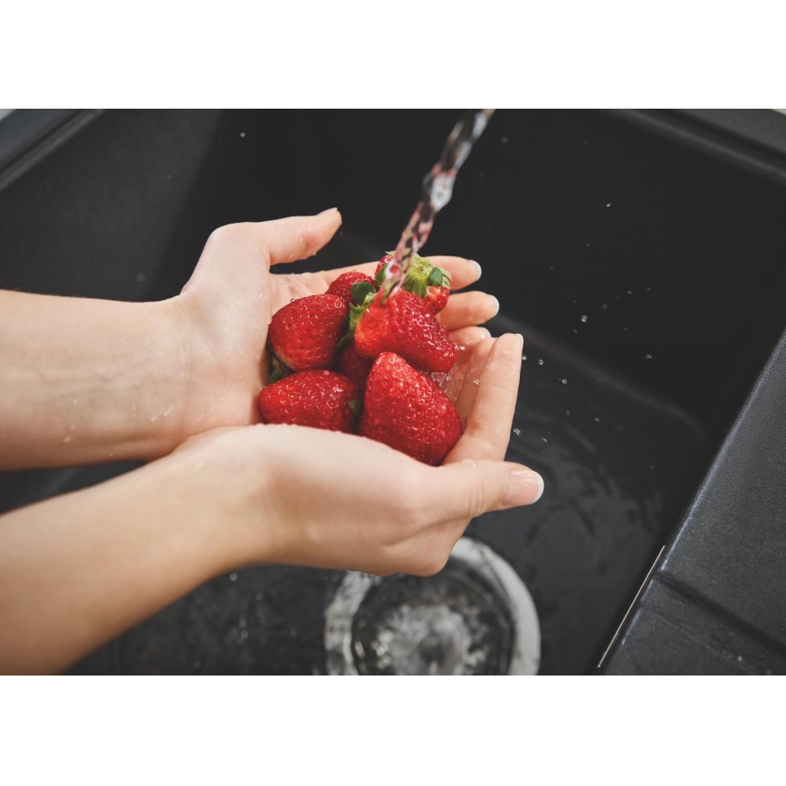 GROHE 31639AP0 - Νιπτήρας από σύνθετο υλικό K400 780 × 500 mm μαύρος