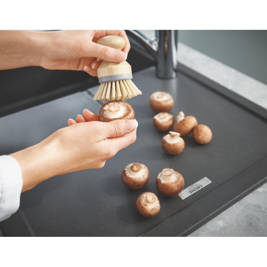 GROHE 31639AP0 - Νιπτήρας από σύνθετο υλικό K400 780 × 500 mm μαύρος