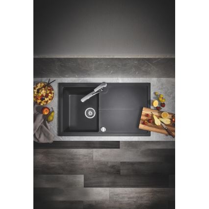 GROHE 31640AP0 - Νεροχύτης σύνθετου υλικού K400 860 × 500 mm μαύρος