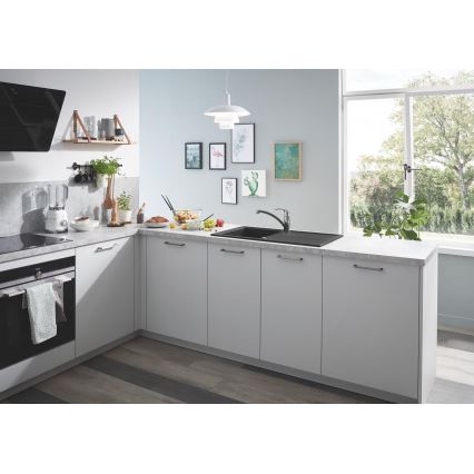 GROHE 31640AP0 - Νεροχύτης σύνθετου υλικού K400 860 × 500 mm μαύρος