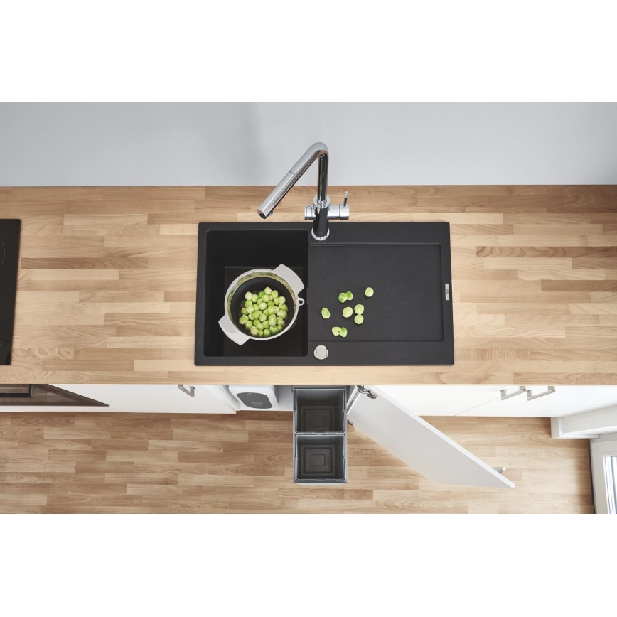 GROHE 31645AP0 - Νεροχύτης K500 1000 × 500 mm πέτρα/μαύρο