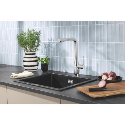 GROHE 31651AP0 - Νεροχύτης κουζίνας K700 560 × 510 mm γρανιτένιος/μαύρο